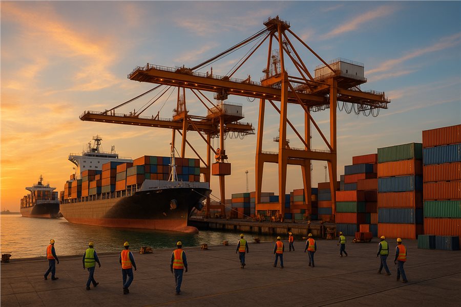 ینفوگرافیک محصولات صادراتی ایران شامل زعفران، پسته، فرش، و پتروشیمی.